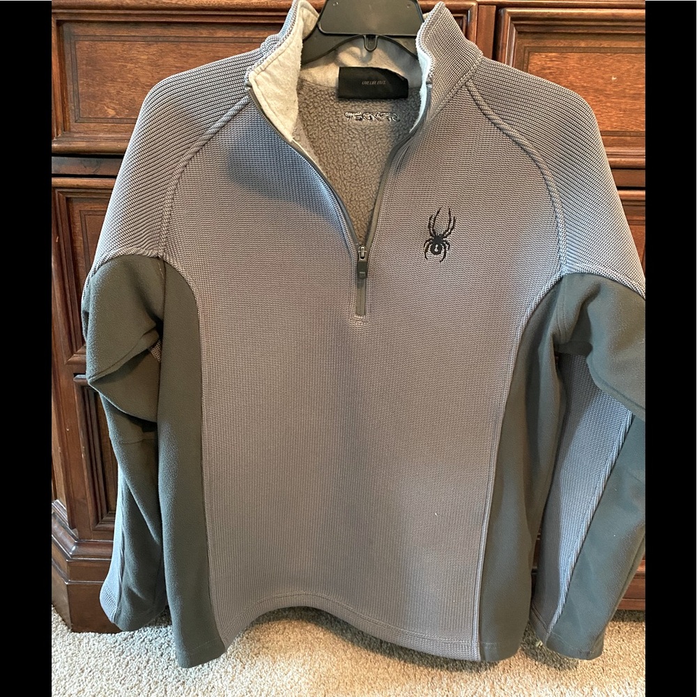 Spyder men’s half zip sweater/fleece/jacket